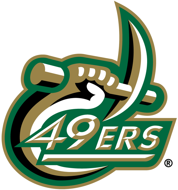 Charlotte 49ers 1998-Pres Primary Logo custom vinyl decal